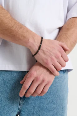 NTH Beaded Bracelet Black