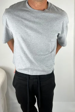 NTH Crop Box Tee Grey