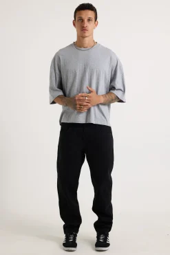 NTH Crop Box Tee Grey