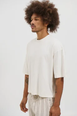 NTH Crop Box Tee Ivory