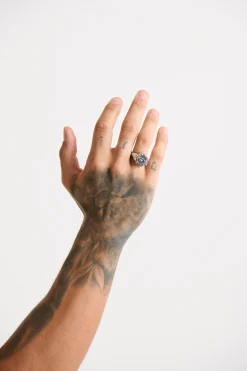 NTH Eye Signet Ring Silver