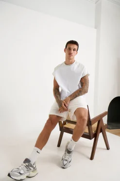 NTH Felix Linen Short White