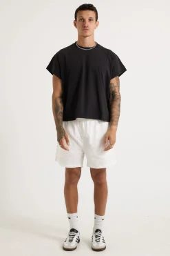 NTH Felix Linen Short White