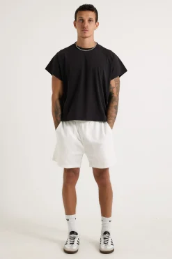 NTH Felix Linen Short White
