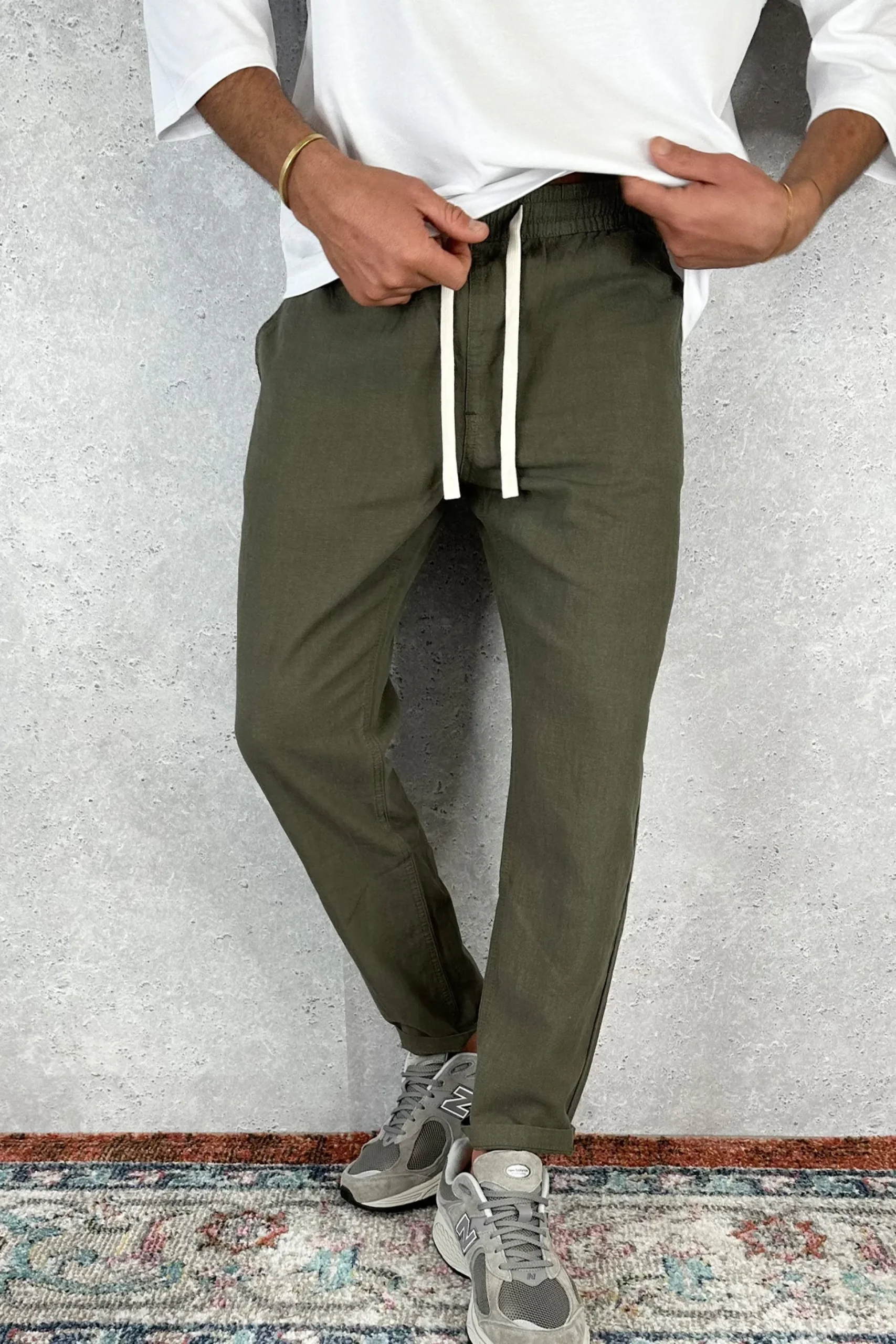 NTH Linen Pant Khaki