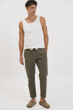 NTH Linen Pant Khaki