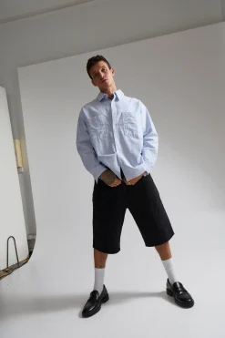 NTH Shirt Stripe Blue