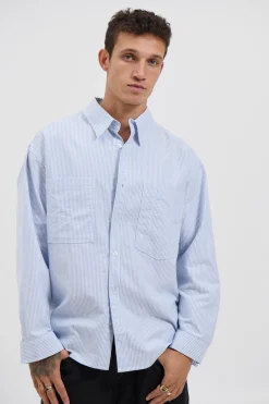 NTH Shirt Stripe Blue