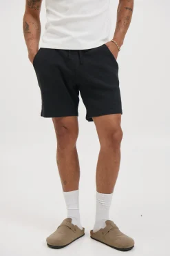 NTH Waffle Short Black