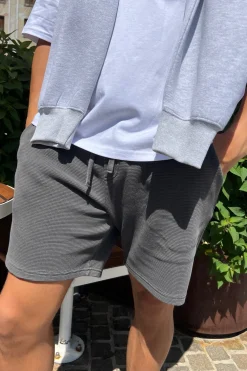 NTH Waffle Short Charcoal