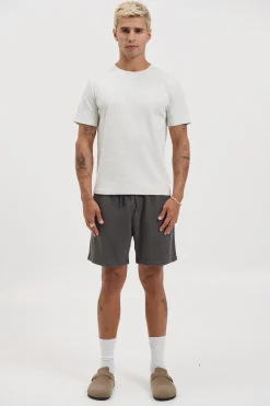 NTH Waffle Short Charcoal