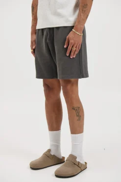 NTH Waffle Short Charcoal