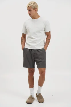NTH Waffle Short Charcoal