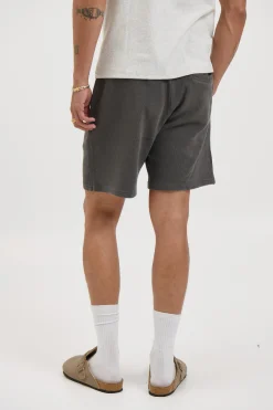 NTH Waffle Short Charcoal