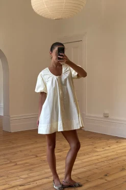 Oaks Mini Dress Butter