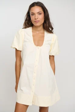 Oaks Mini Dress Butter