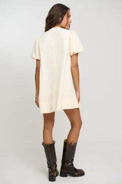 Oaks Mini Dress Butter