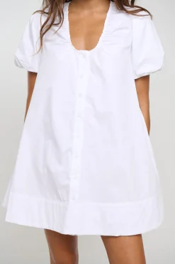 Oaks Mini Dress White