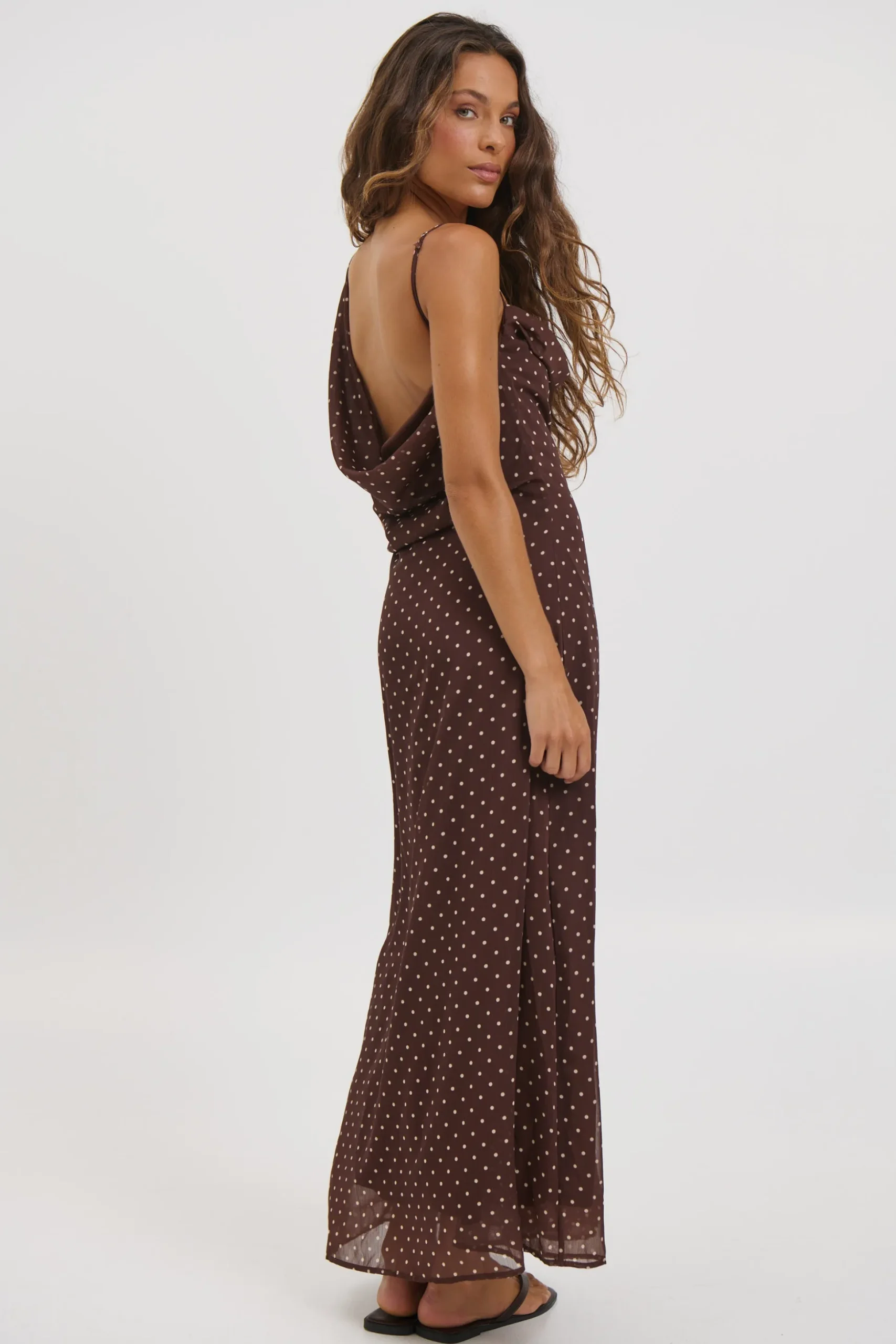 Oli Maxi Dress Brown