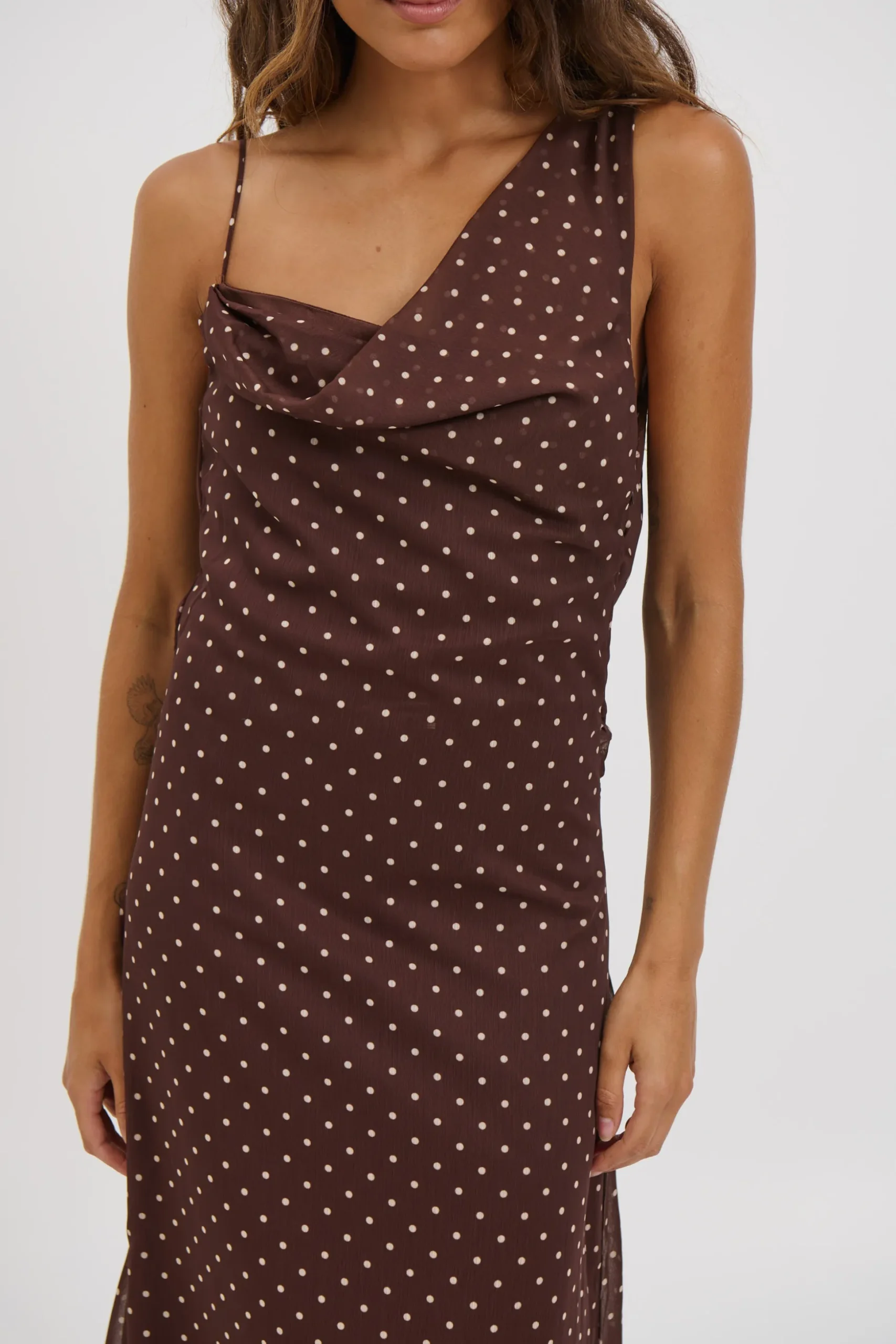 Oli Maxi Dress Brown