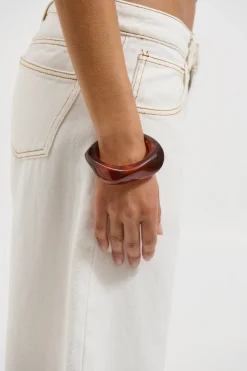Ostini Bangle Amber