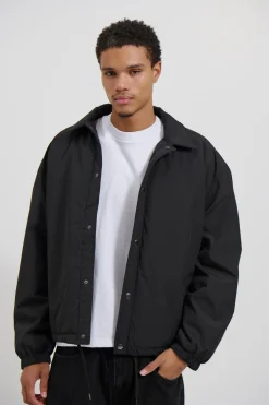 Padded Bomber Black