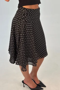 Paloma Midi Skirt Black