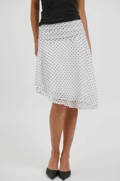 Paloma Midi Skirt White