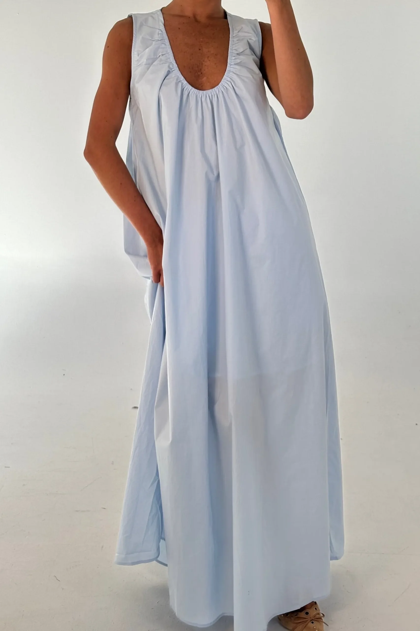 Pania Maxi Dress Sky