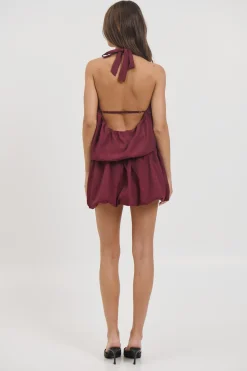 Paris Mini Dress Berry