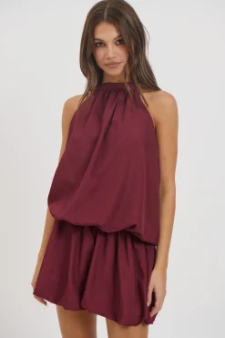 Paris Mini Dress Berry