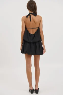Paris Mini Dress Black