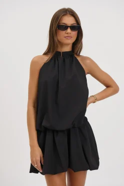 Paris Mini Dress Black