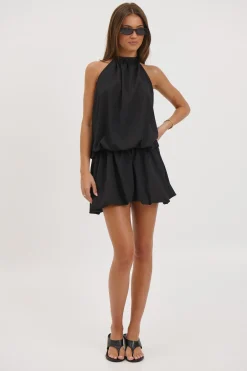 Paris Mini Dress Black