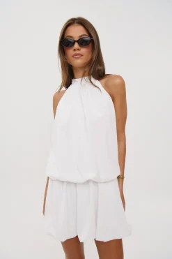 Paris Mini Dress White