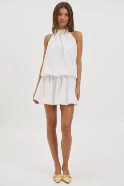 Paris Mini Dress White