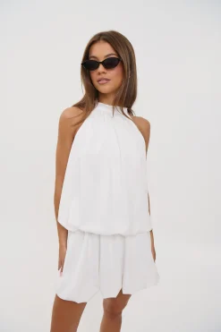 Paris Mini Dress White