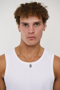 Pendant Chain Necklace Gold