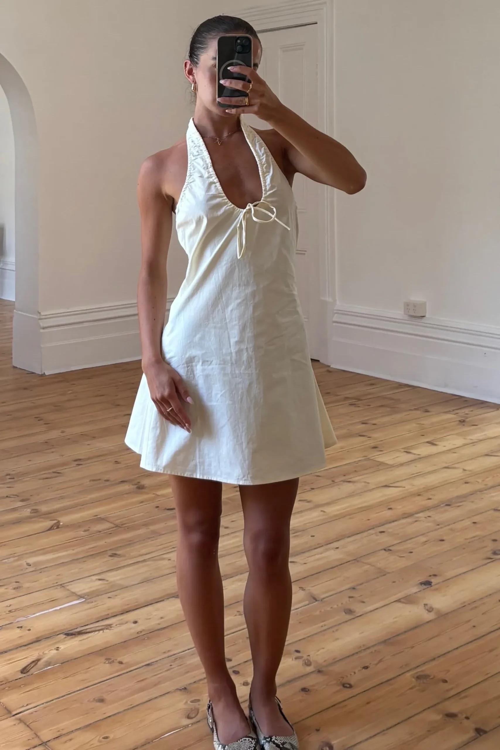 Penelope Mini Dress Butter