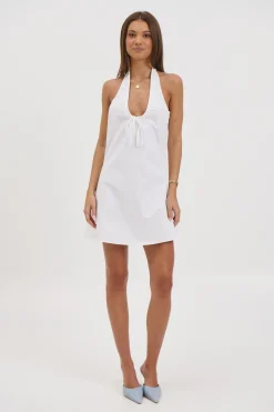 Penelope Mini Dress White