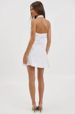 Penelope Mini Dress White