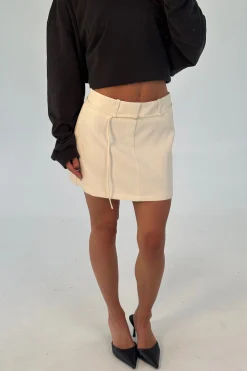 Piper Mini Skirt Cream