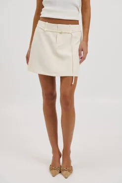 Piper Mini Skirt Cream