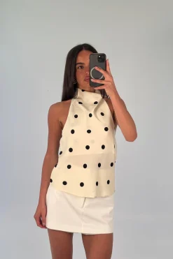 Pippa Mini Skirt White