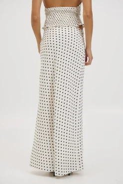 Poppy Maxi Skirt White