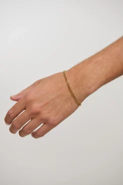 Premium NTH Ethan Chain Bracelet Gold Plated
