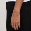 Premium NTH Ethan Chain Bracelet White Gold Plated