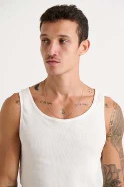 Premium NTH Paperclip Chain White Gold Plated