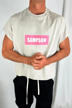 Raglan Crop Box Tank Chest