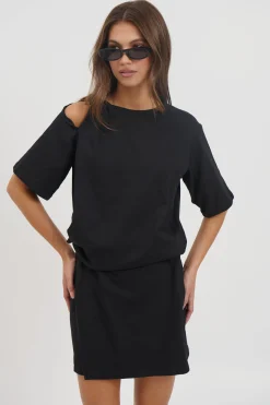 Raquel Mini Dress Black